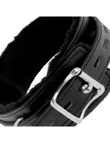 DARKNESS - COLLAR CONFORTABLE DE POSTURA CON CADENA LEATHER