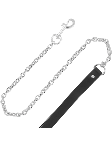 DARKNESS - COLLAR LEATHER CON CORREA ALTA CALIDAD
