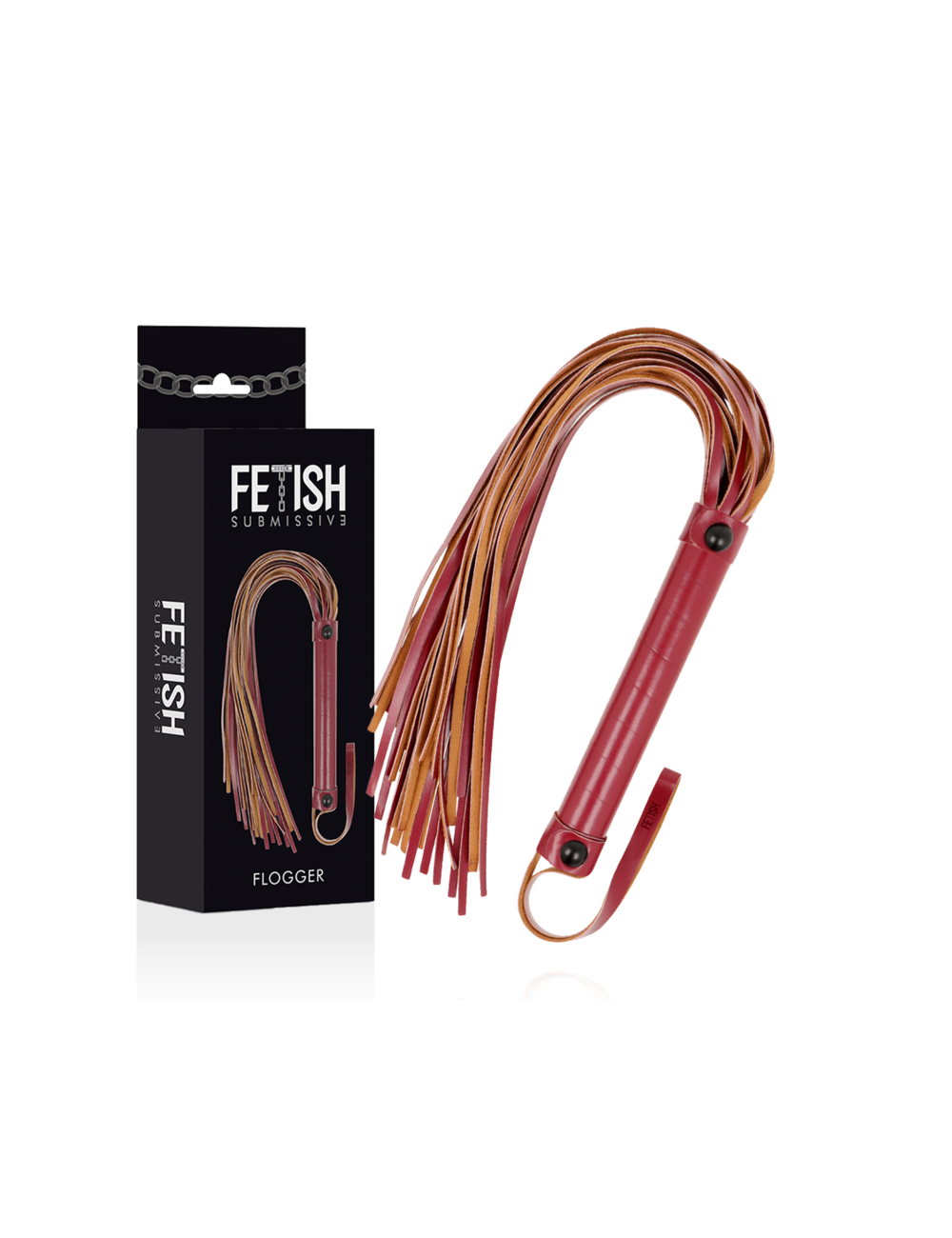 FETISH SUBMISSIVE DARK ROOM - LÁTIGO CUERO VEGANO