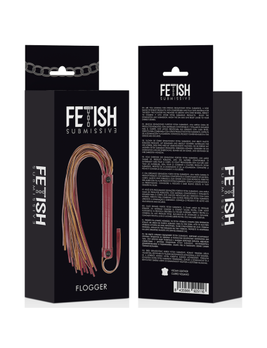 FETISH SUBMISSIVE DARK ROOM - LÁTIGO CUERO VEGANO