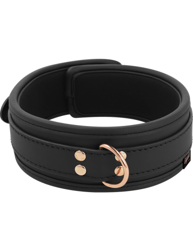 COQUETTE CHIC DESIRE - FANTASY COLLAR CUERO VEGANO CON CORREA Y FORRO DE NEOPRENO