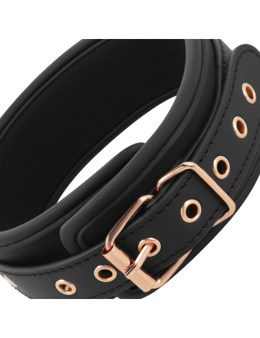 COQUETTE CHIC DESIRE - FANTASY COLLAR CUERO VEGANO CON CORREA Y FORRO DE NEOPRENO