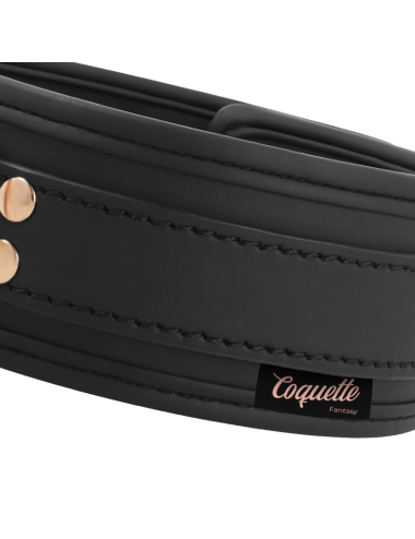 COQUETTE CHIC DESIRE - FANTASY COLLAR CUERO VEGANO CON CORREA Y FORRO DE NEOPRENO