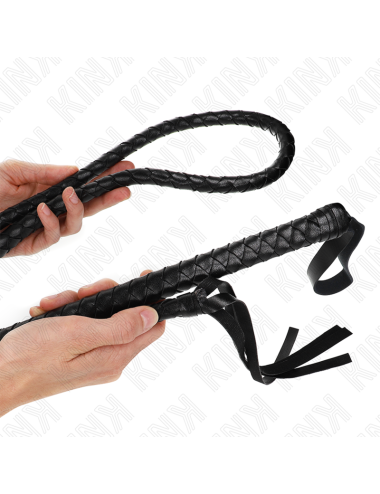 KINK - LÁTIGO DE SERPIENTE LARGO NEGRO 210 CM