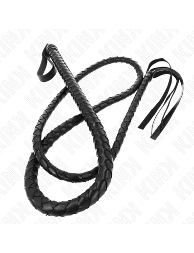 KINK - LÁTIGO DE SERPIENTE LARGO NEGRO 210 CM