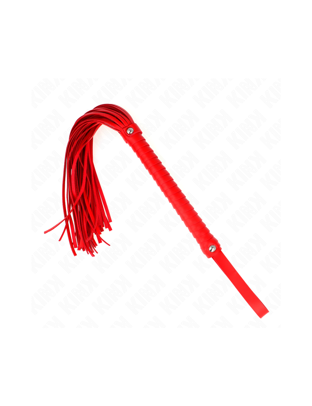 KINK - LÁTIGO CON MANGO TEXTURIZADO ROJO 48.5 CM KINK - LÁTIGO CON MANGO TEXTURIZADO ROJO 48.5 CM