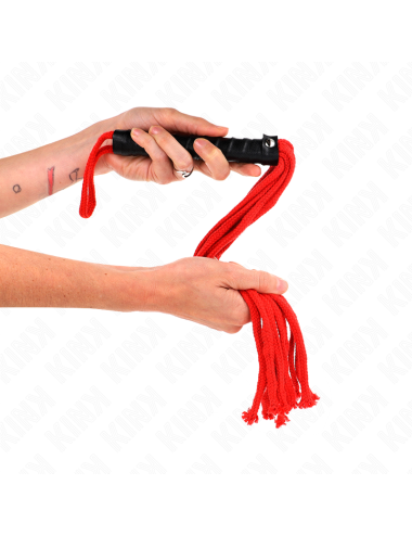 KINK - LÁTIGO DE CUERDA ROJO 56 CM