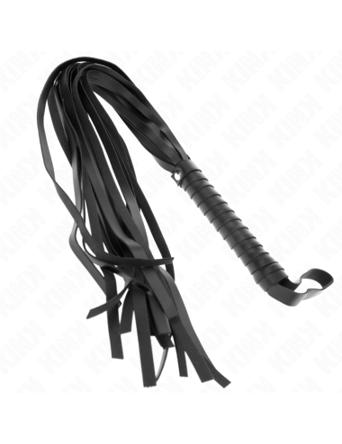 KINK - LÁTIGO DE COLA LARGA Y MANGO CORTO NEGRO 70 CM