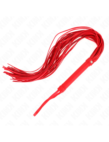 KINK - LÁTIGO PVC BLANDO ROJO 70 CM