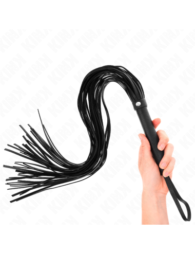 KINK - LÁTIGO PVC BLANDO NEGRO 70 CM