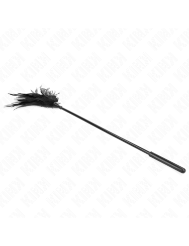 KINK - PLUMAS MÚLTIPLES PARA COSQUILLAS NEGRO 45 CM
