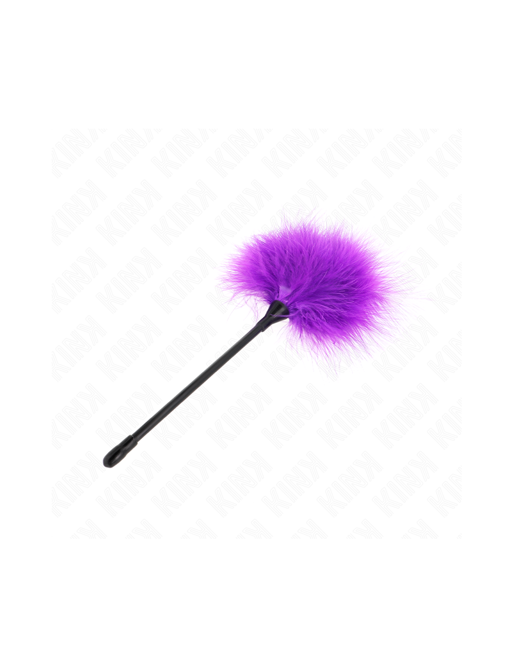 KINK - PLUMAS PARA COSQUILLAS MORADO USADO PARA EL KIT BONDAGE 27 CM