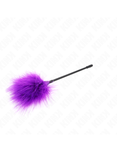 KINK - PLUMAS PARA COSQUILLAS MORADO USADO PARA EL KIT BONDAGE 27 CM