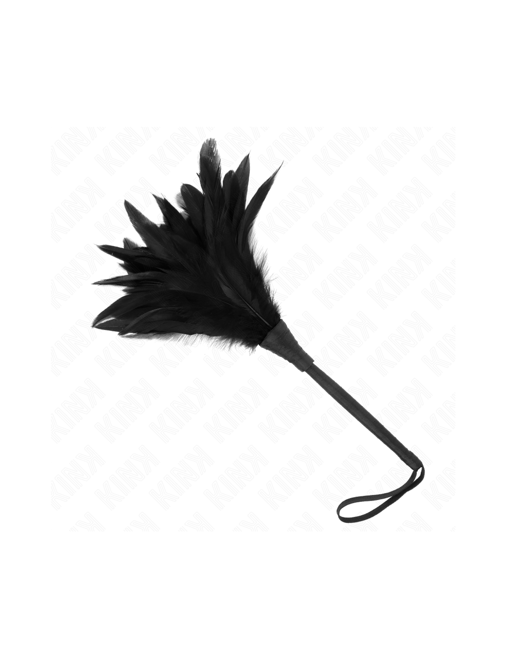 KINK - LÁTIGO DE BORLA DE SILICONA CON FORMA DE ROSA 45 CM