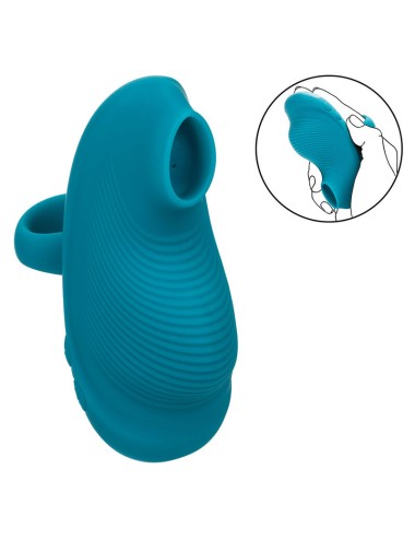 CALEXOTICS - ENVY MASAJEADOR DE BOLA RODANTE 7 VIBRACIONES AZUL