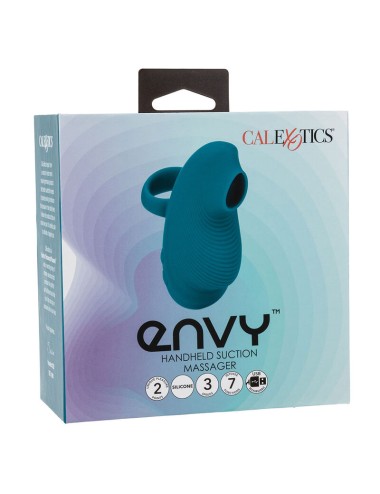 CALEXOTICS - ENVY MASAJEADOR DE BOLA RODANTE 7 VIBRACIONES AZUL