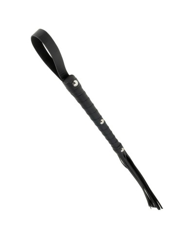 FETISH FANTASY LIMITED EDITION - LATIGO AZOTADOR PIEL NEGRO