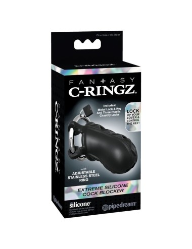 FANTASY C-RINGZ - SENSUAL JAULA PENE SILICONA