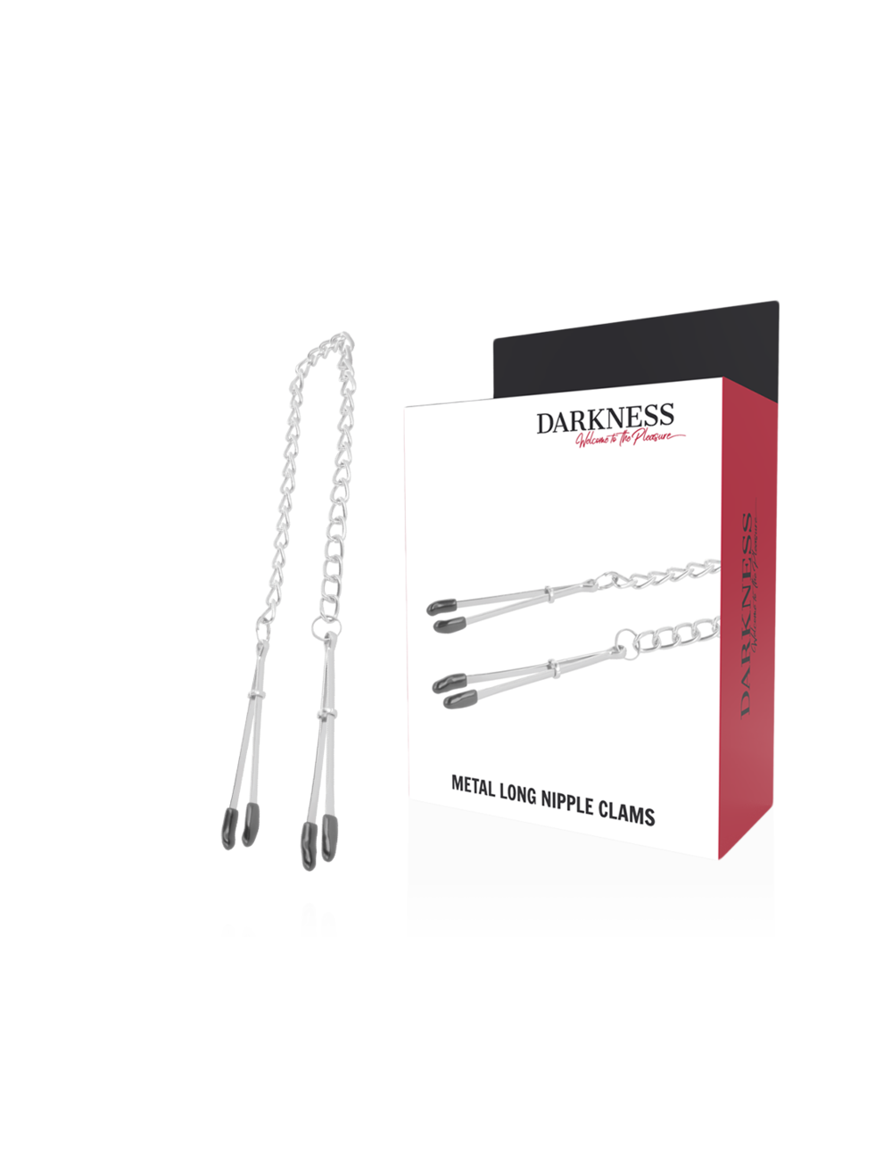 DARKNESS - PINZAS AJUSTABLES PARA PEZONES METAL