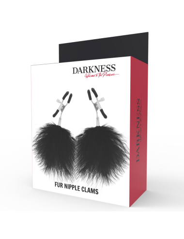 DARKNESS - PINZAS PARA PEZONES CON POMPONES 2