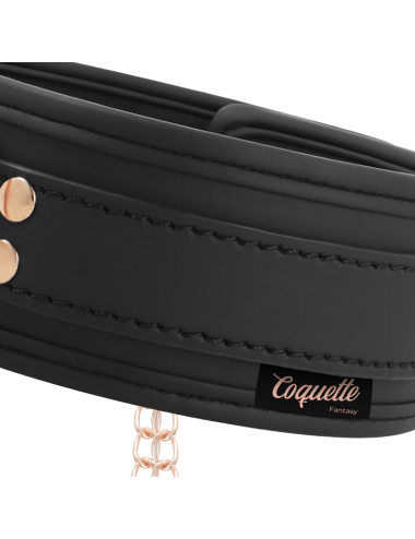 COQUETTE CHIC DESIRE - FANTASY COLLAR CON PINZAS PEZONES CON FORRO DE NEOPRENO