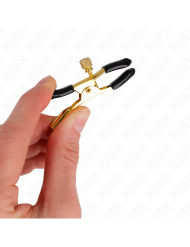 KINK - PINZAS PARA PEZONES DORADO 6 CM