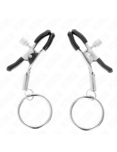 KINK - PINZAS PARA PEZONES CON ARO 6 CM