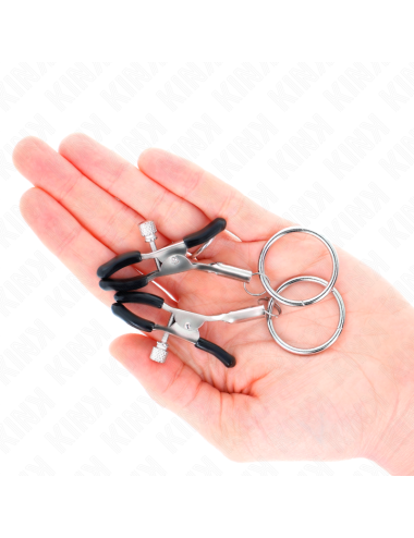 KINK - PINZAS PARA PEZONES CON ARO 6 CM