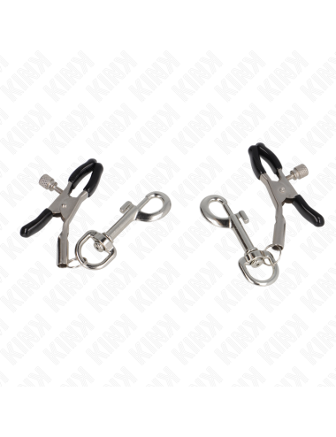 KINK - PINZAS PARA PEZONES CON GANCHO 6 CM