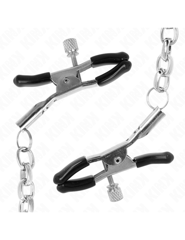 KINK - PINZAS PARA PEZONES CON CADENA GRUESA 30 CM