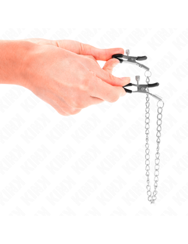 KINK - PINZAS PARA PEZONES CON CADENA FINA 30 CM