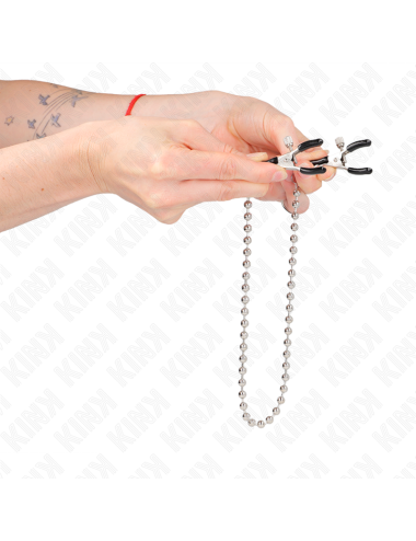 KINK - PINZAS PARA PEZONES CON CADENA DE BOLAS 30 CM