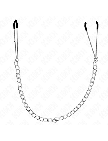 KINK - PINZAS PARA PEZONES FINA CON CADENA GRUESA 30 CM