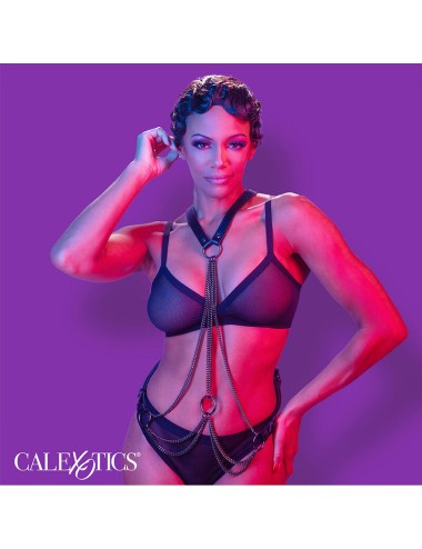 CALEXOTICS - EUPHORIA ARNÉS DE MÚLTIPLES CADENAS PREMIUM