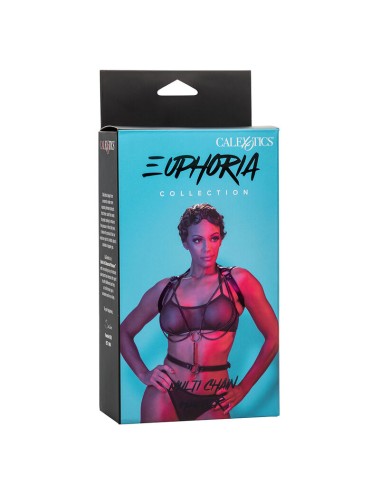 CALEXOTICS - EUPHORIA ARNÉS ESTILO CABESTRO CON MÚLTIPLES CADENAS PREMIUM