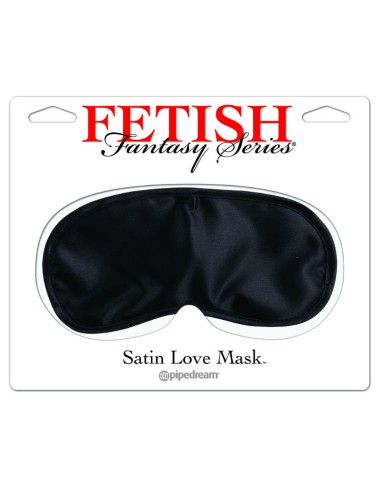 FETISH FANTASY SERIES - MASCARA SATINADA NEGRA