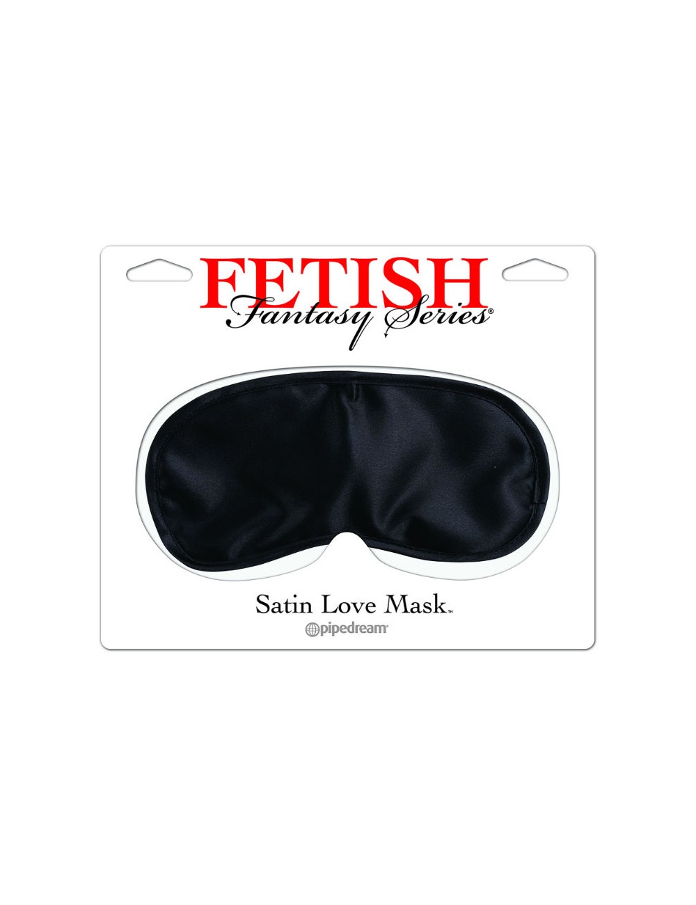 FETISH FANTASY SERIES - MASCARA SATINADA NEGRA