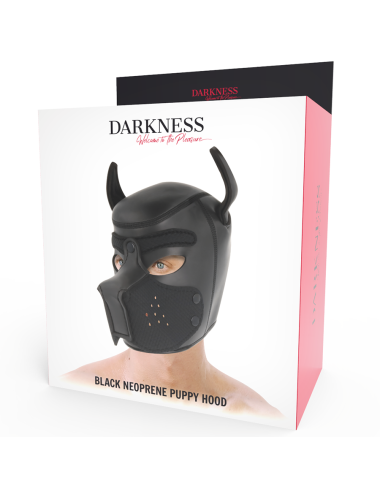 DARKNESS - MÁSCARA PERRO DE NEOPRENO CON HOCICO EXTRAÍBLE M
