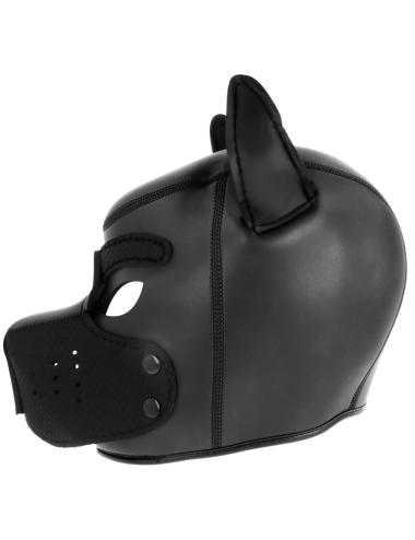 DARKNESS - MÁSCARA PERRO DE NEOPRENO CON HOCICO EXTRAÍBLE L