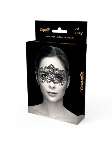 COQUETTE CHIC DESIRE - ANTIFAZ ENCAJE NEGRO FINO