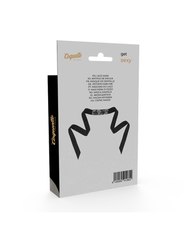 COQUETTE CHIC DESIRE - ANTIFAZ ENCAJE NEGRO CINTA