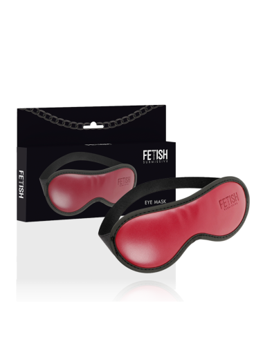 FETISH SUBMISSIVE DARK ROOM - ANTIFAZ CUERO VEGANO CON FORRO DE NEOPRENO