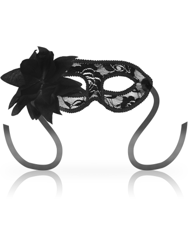 OHMAMA - MASKS ANTIFAZ CON ENCAJES Y FLOR NEGRO