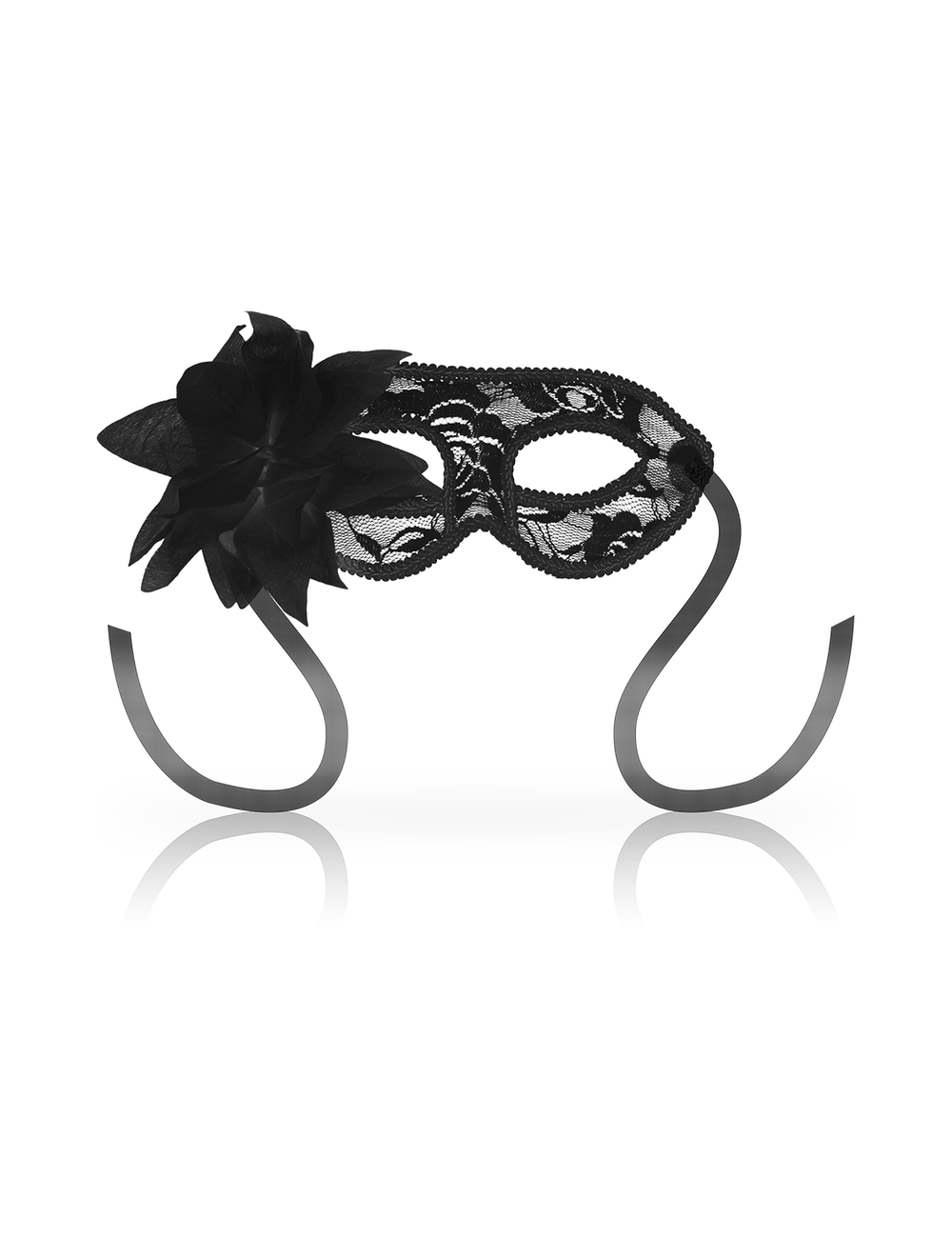 OHMAMA - MASKS ANTIFAZ CON ENCAJES Y FLOR NEGRO OHMAMA - MASKS ANTIFAZ CON ENCAJES Y FLOR NEGRO