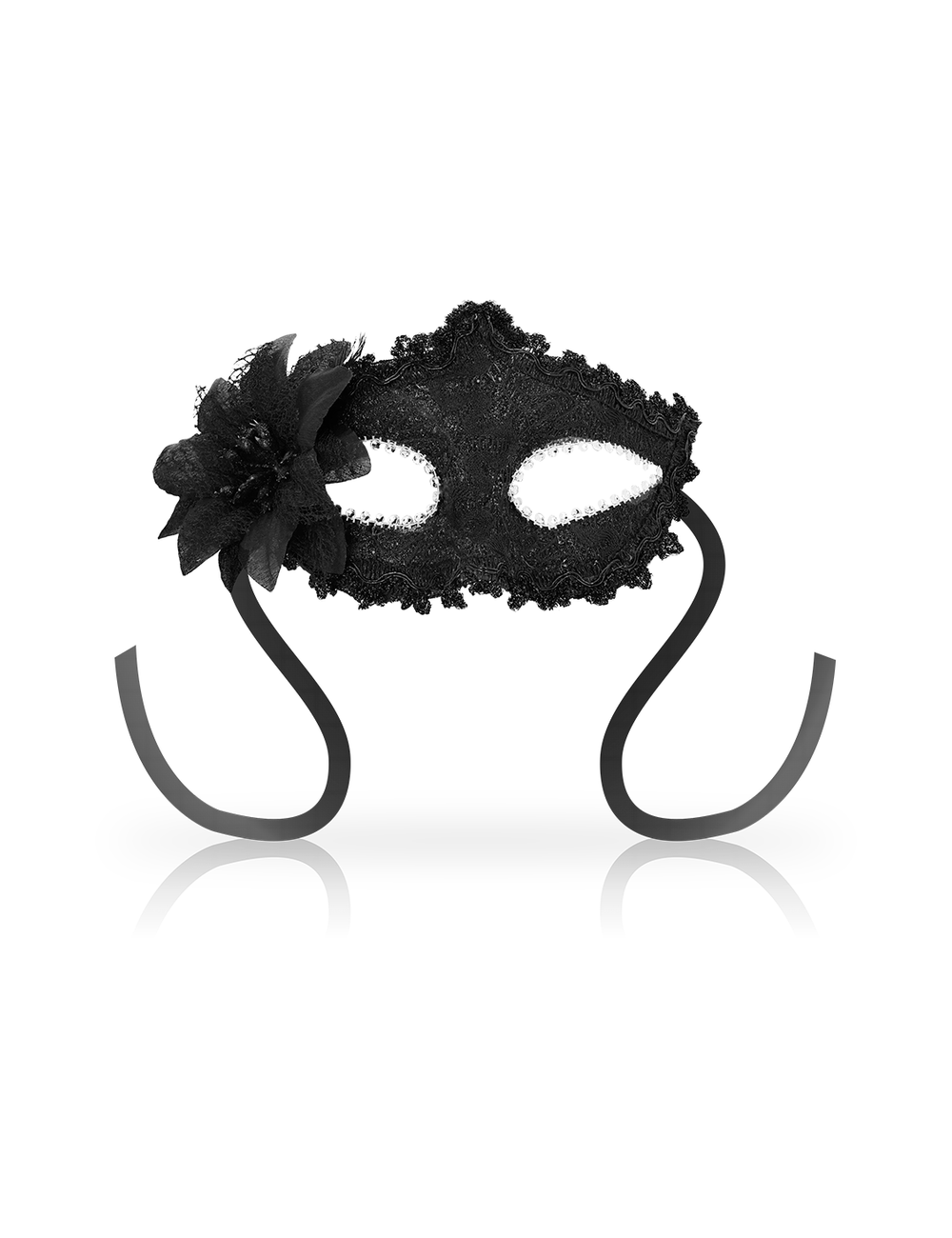 OHMAMA - MASKS ANTIZAZ ESTILO VENECIANO FLOR LATERAL - NEGRA OHMAMA - MASKS ANTIZAZ ESTILO VENECIANO FLOR LATERAL - NEGRA