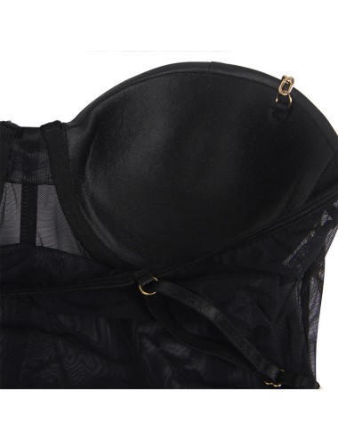 SUBBLIME - BODY TIRANTAS CADENA NEGRO S/M