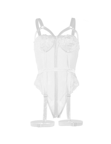 SUBBLIME - TEDDY CON LIGUERO DETALLE TIRAS PECHO BLANCO S/M