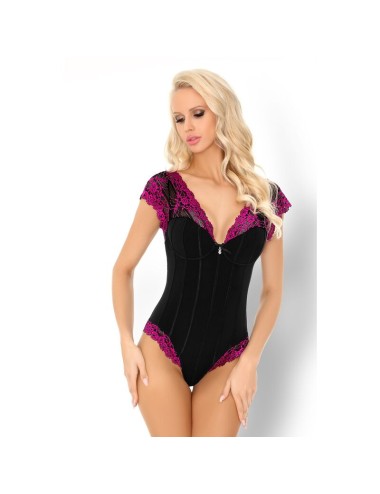 LIVCO CORSETTI FASHION - LORRIE CF 90450 BODY NEGRO S/M