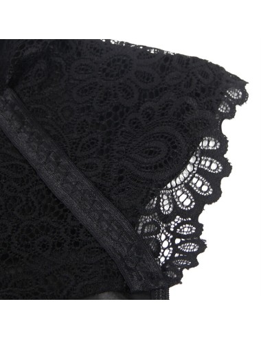 SUBBLIME - VESTIDO SEXY DE CUERO L/XL