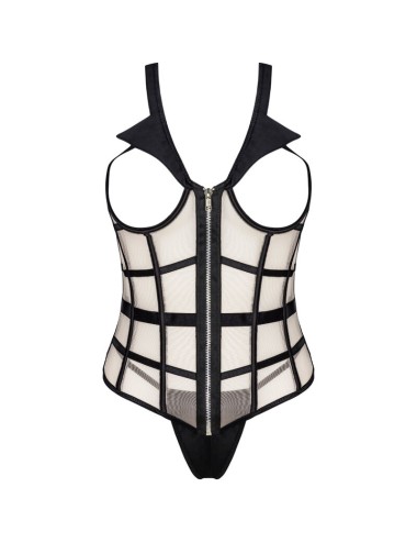 LIVCO CORSETTI FASHION - LAURA LC 20215 CORSET + TANGA L/XL